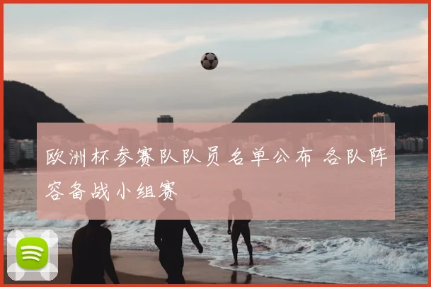 欧洲杯参赛队队员名单公布 各队阵容备战小组赛